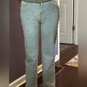 Boutique rhinestone jeans….gorgeous!!!!! Size medium